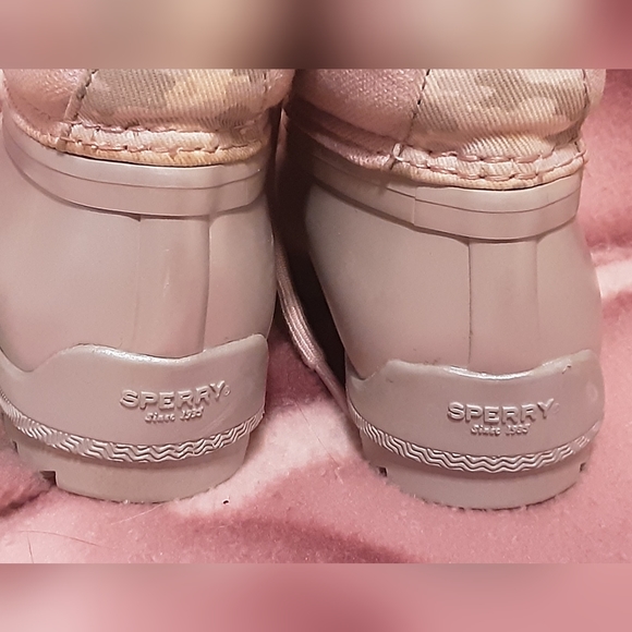 Sperry Saltwater Boots for Toddler girl Pristine condition - Picture 7 of 8